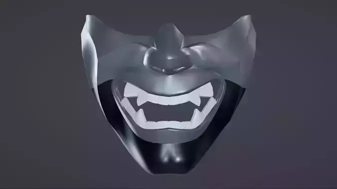 HANNYA MASK 3D print model
