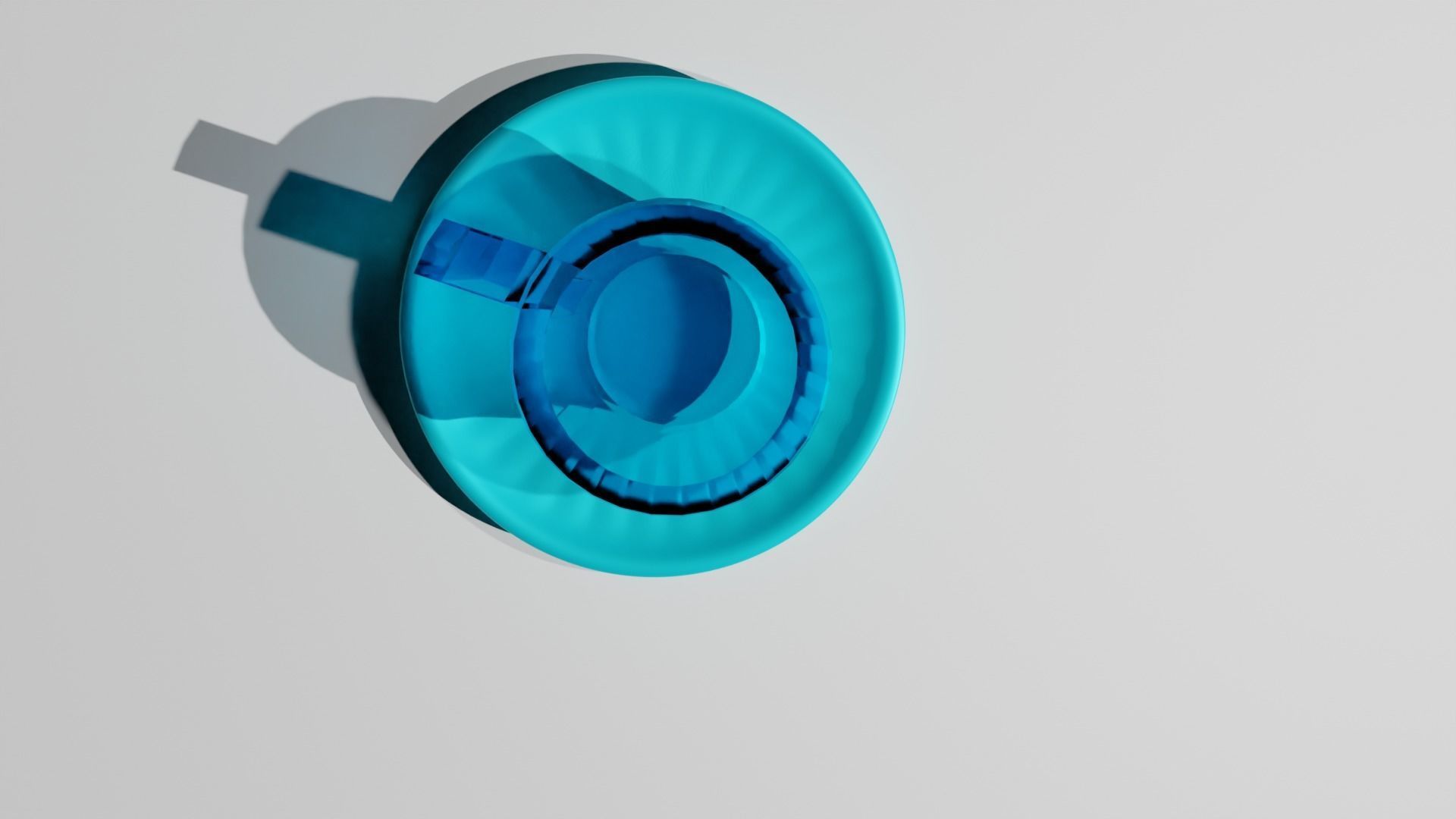Cup and Plate 3D model_1