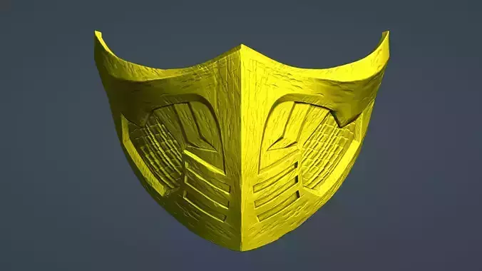 SCORPION STYLIZE MASK 3D print model
