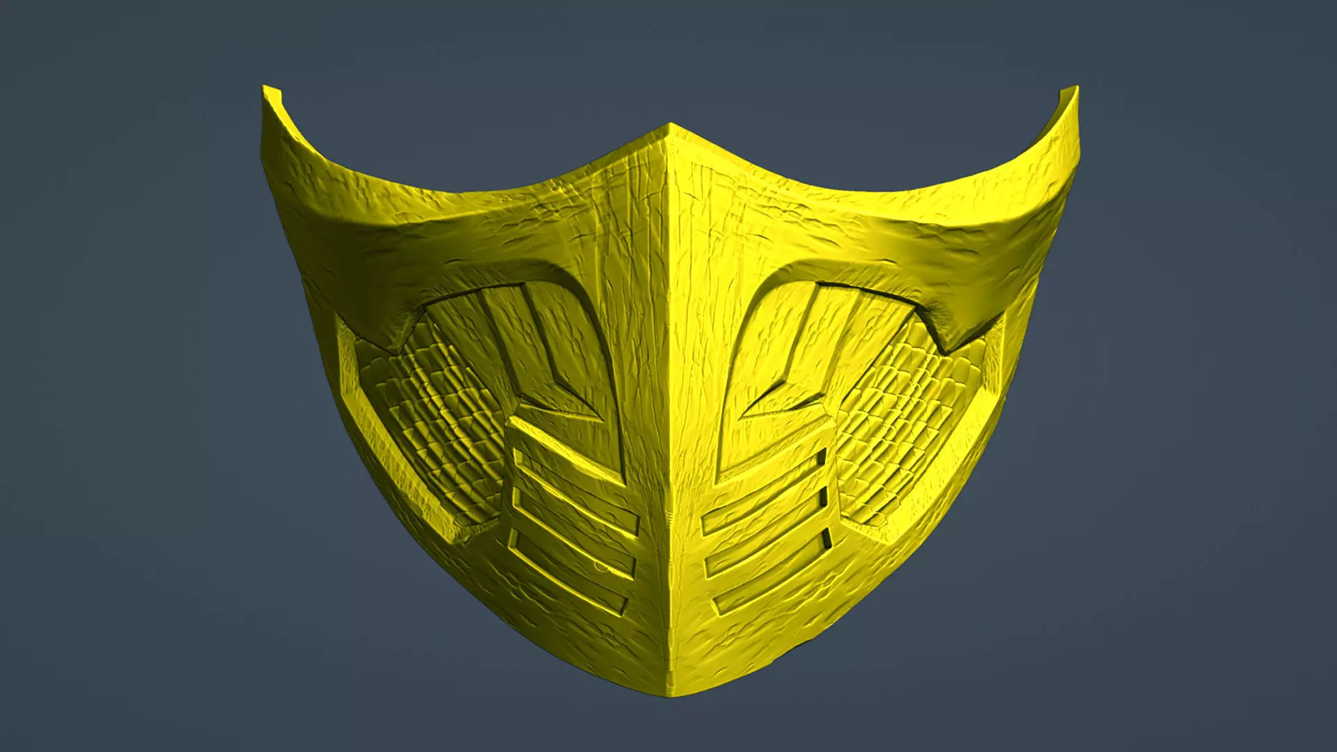 SCORPION STYLIZE MASK 3D print model