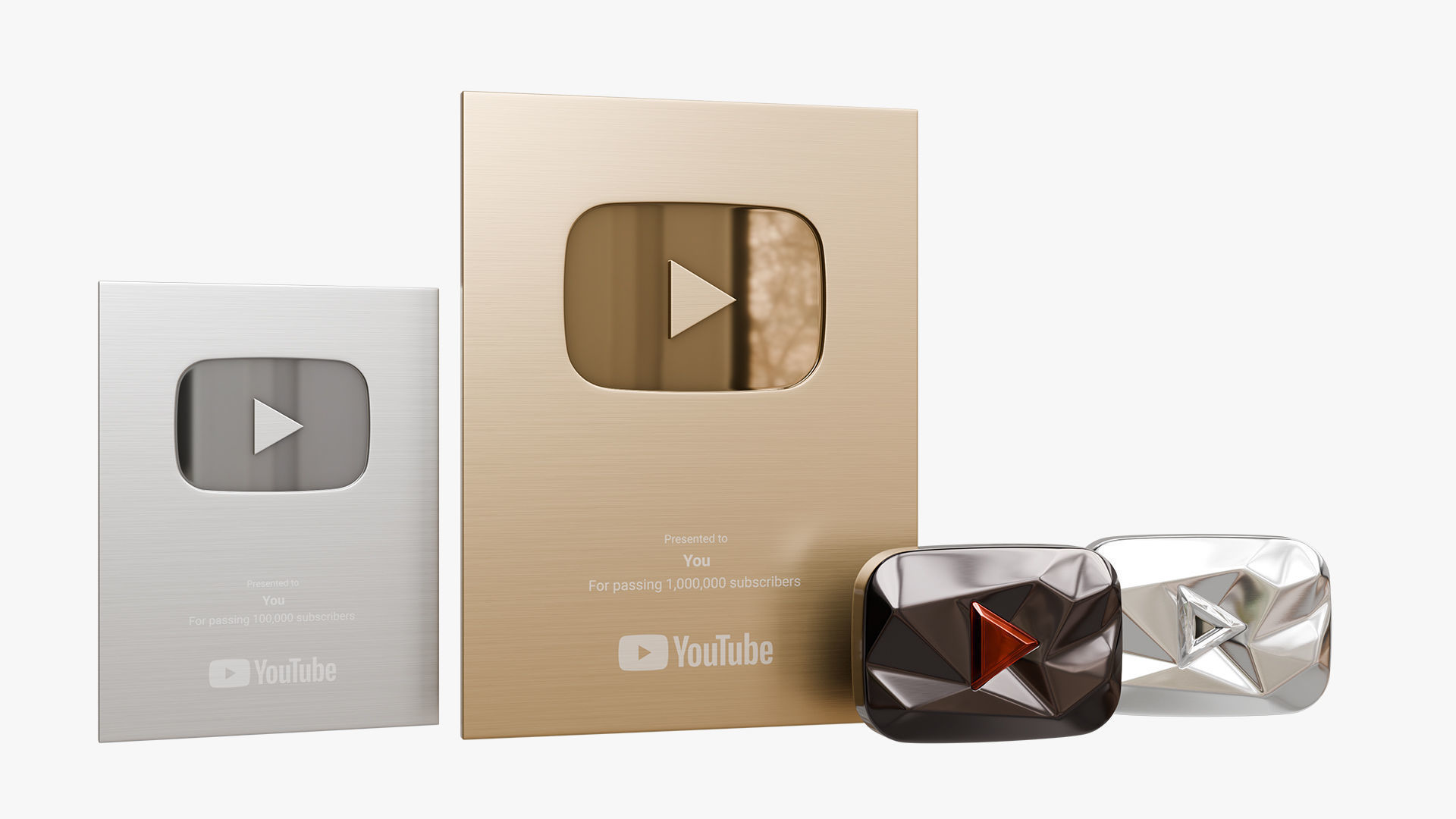 YouTube Awards 3D model_1