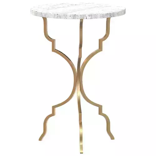  Martini 24 Tall Pedestal End Table