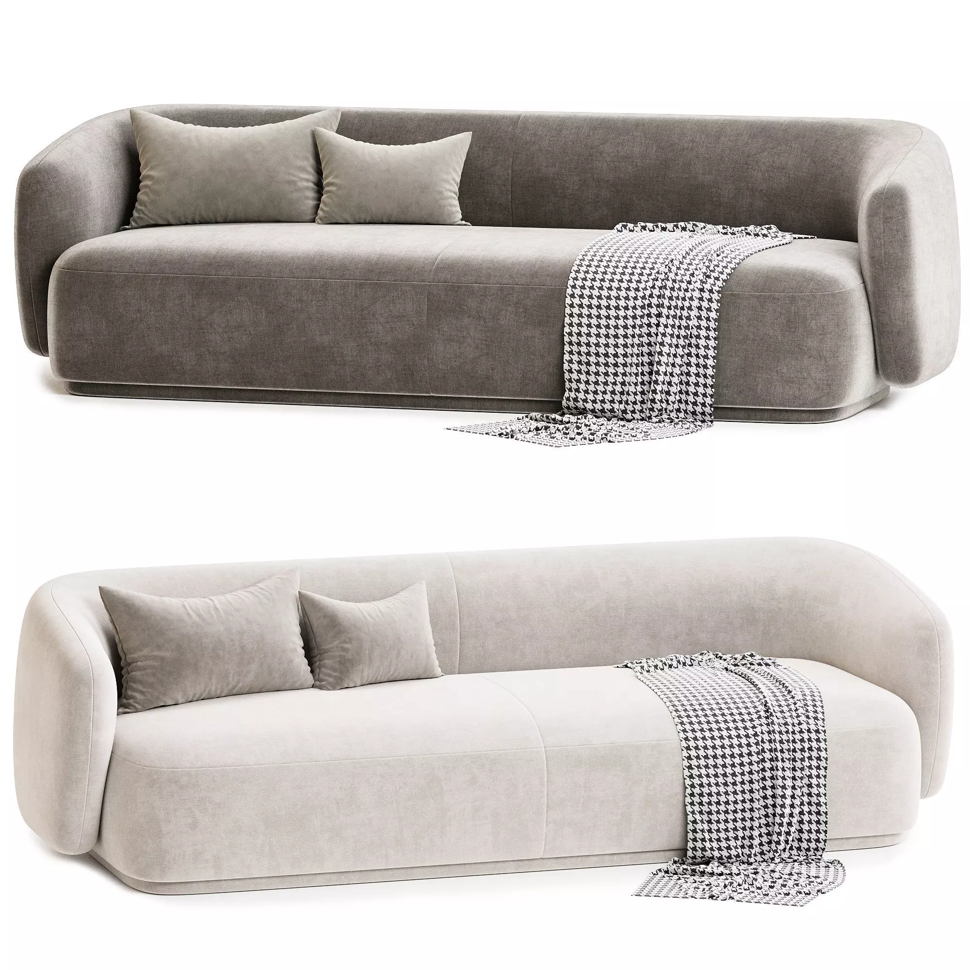 Rene Sofa by Meridiani 3D model
