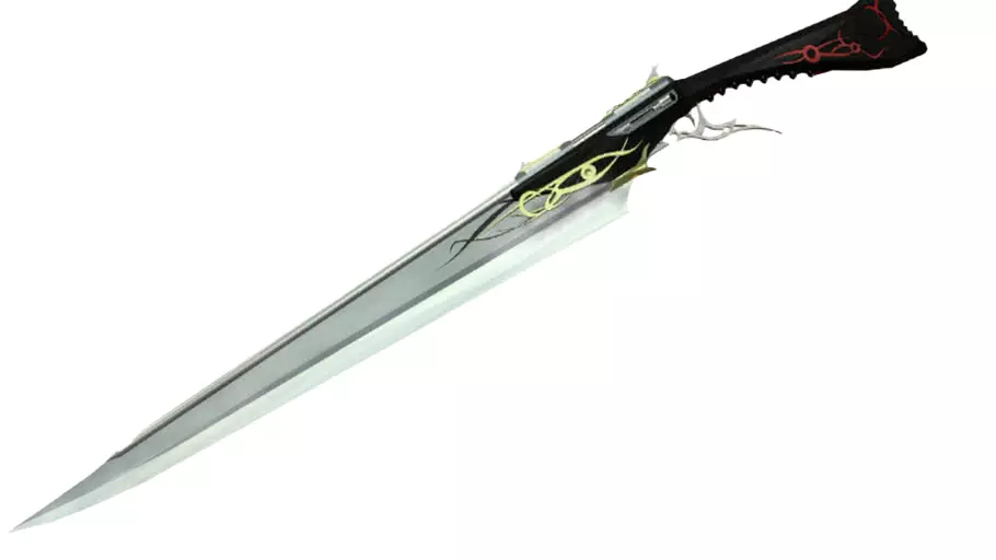 hand sword 3D model_0
