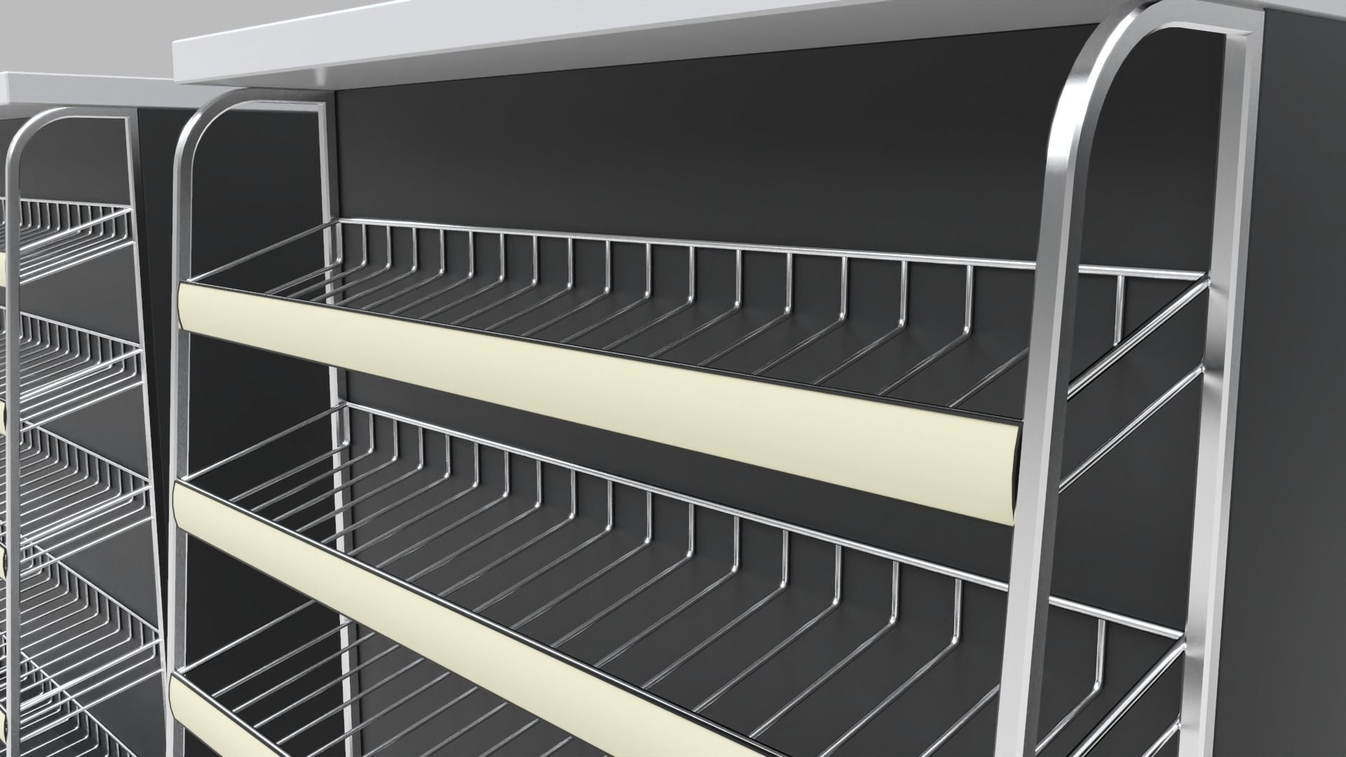 Counter Cashier Modules 3D model_9