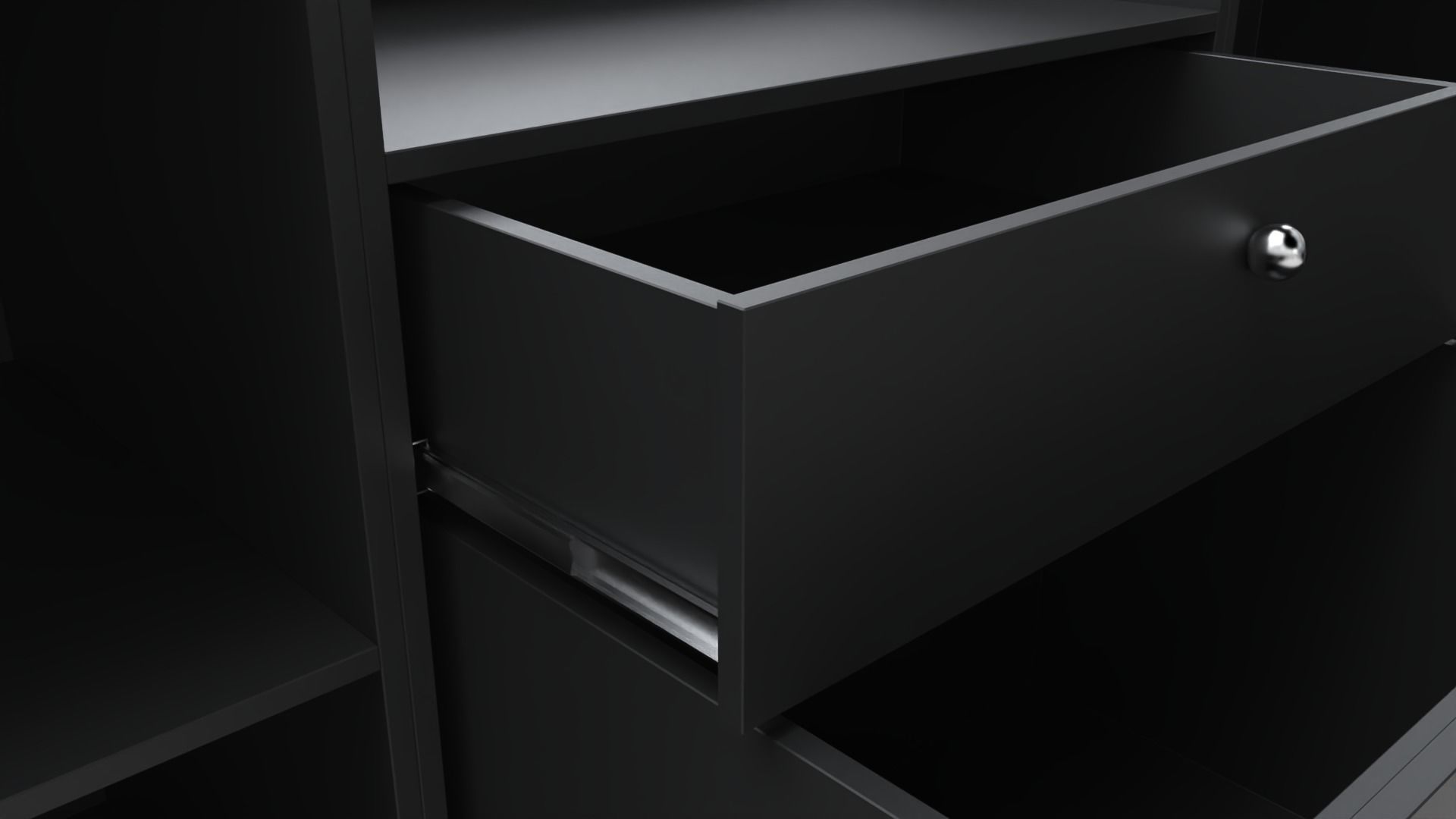 Counter Cashier Modules 3D model_8