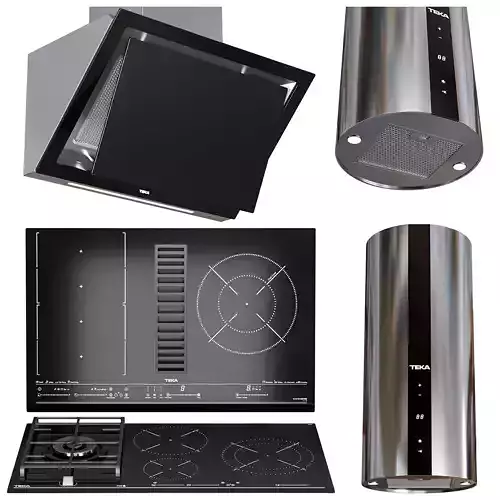 Teka appliance set4 3D model