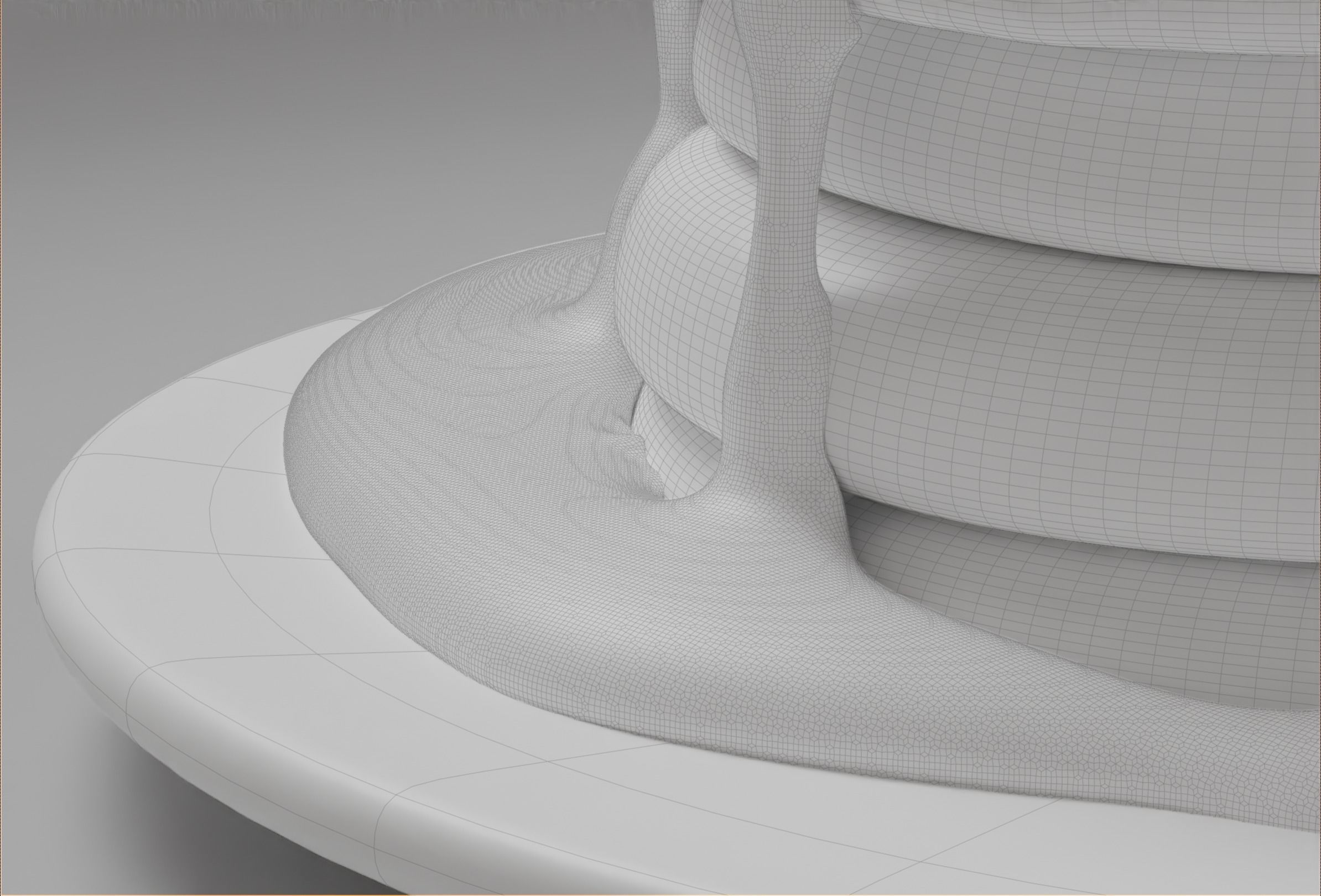 Pancakes with Syrup 3D model_33