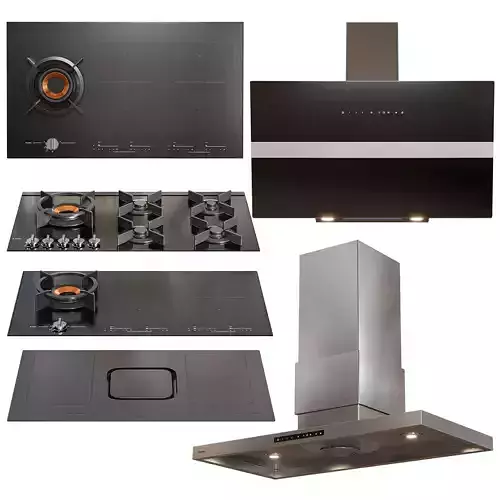 Asko appliance set 3D model