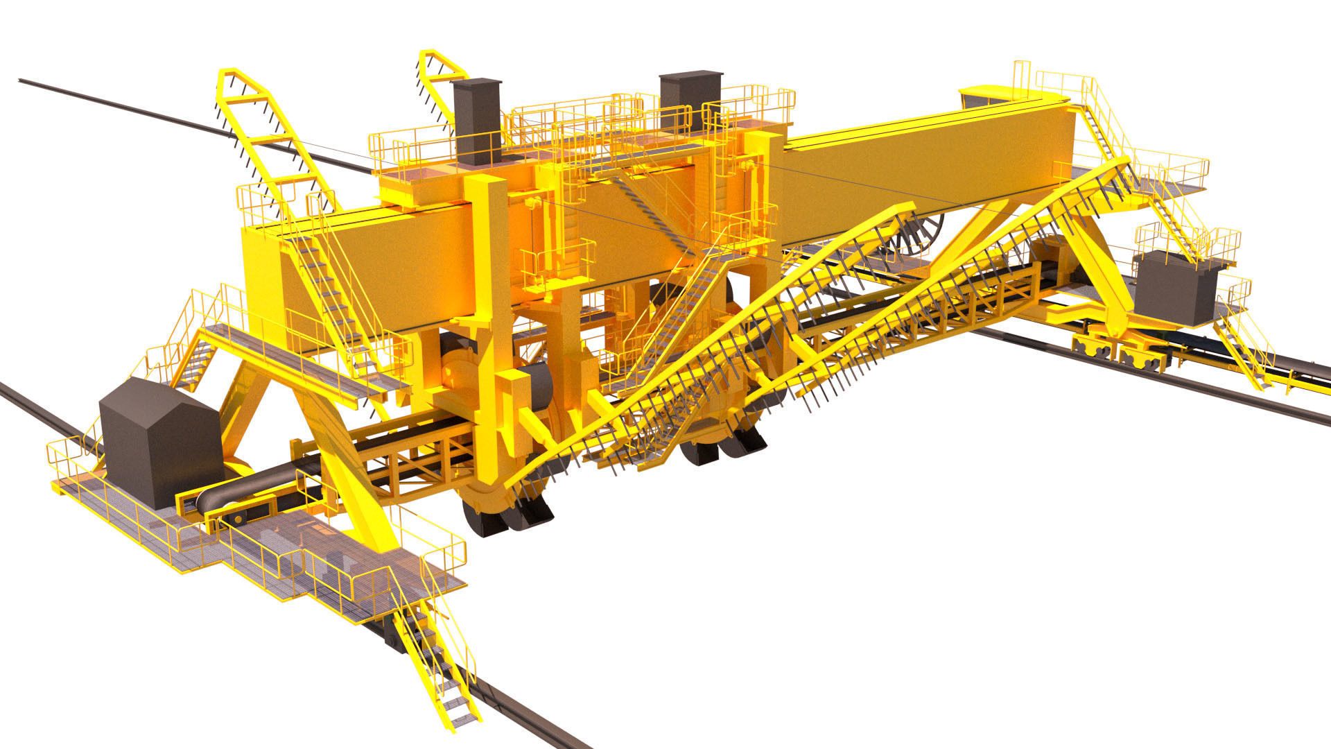 retomadora ponte 3D model_1