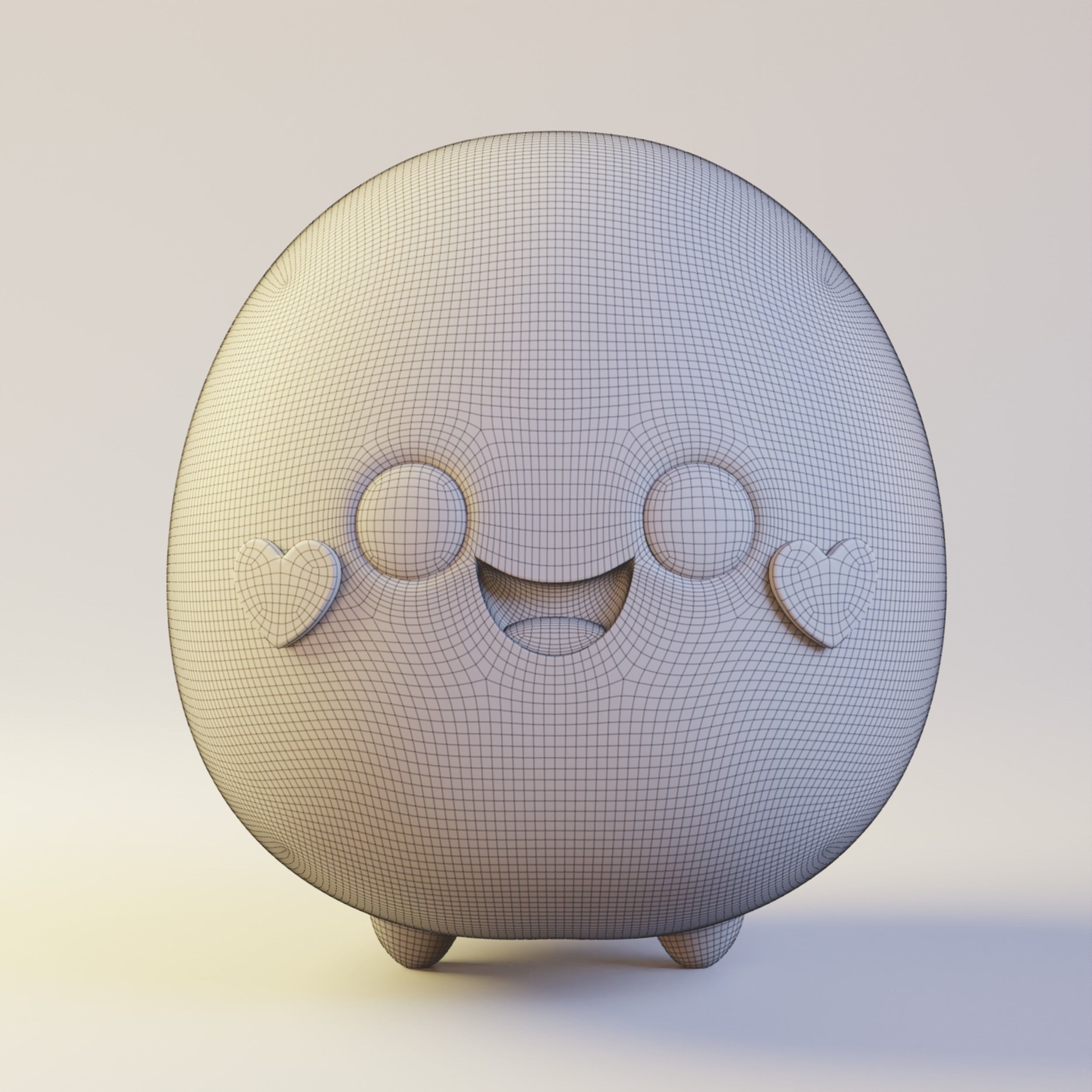 Cute 3D Emoji-Add Fun and Personality to Your Projects Low-poly 3D model_7