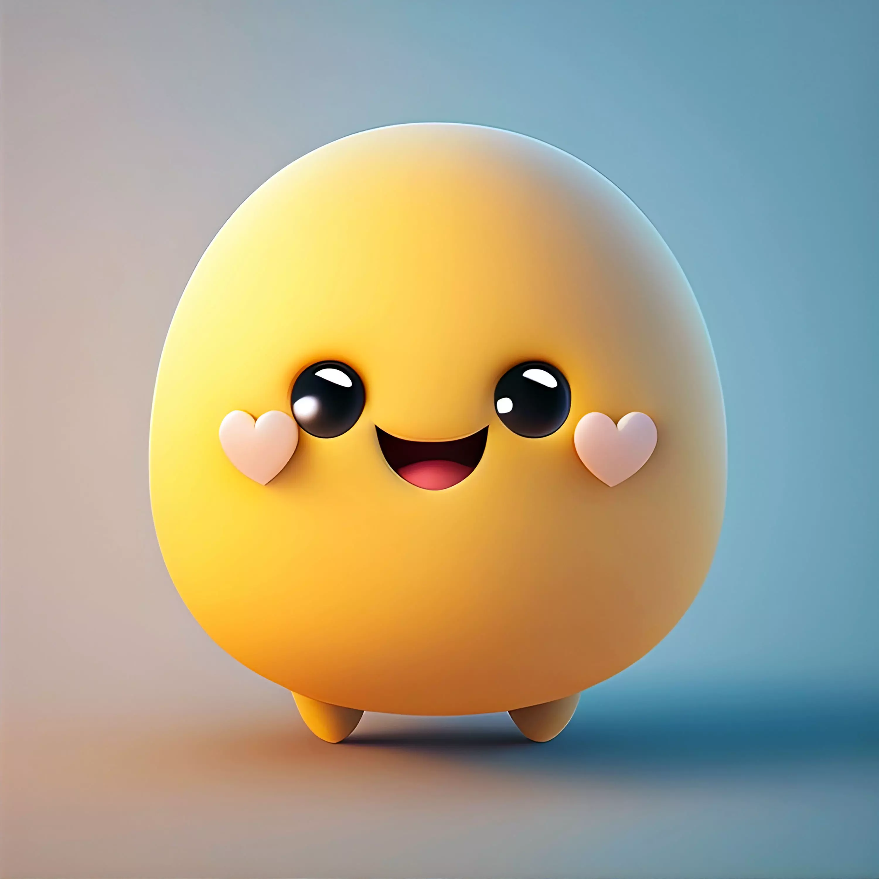 Cute 3D Emoji-Add Fun and Personality to Your Projects Low-poly 3D model_0