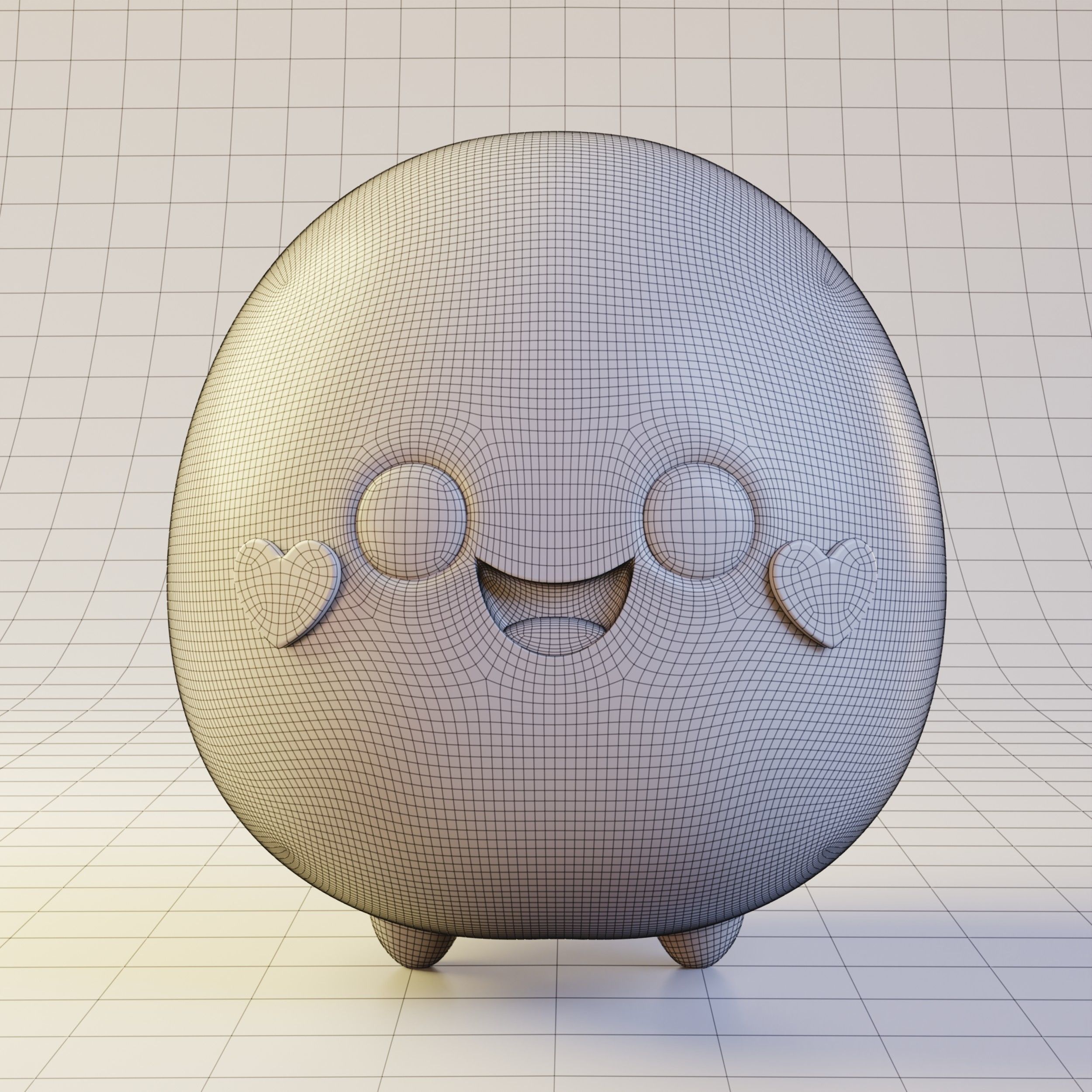 Cute 3D Emoji-Add Fun and Personality to Your Projects Low-poly 3D model_3