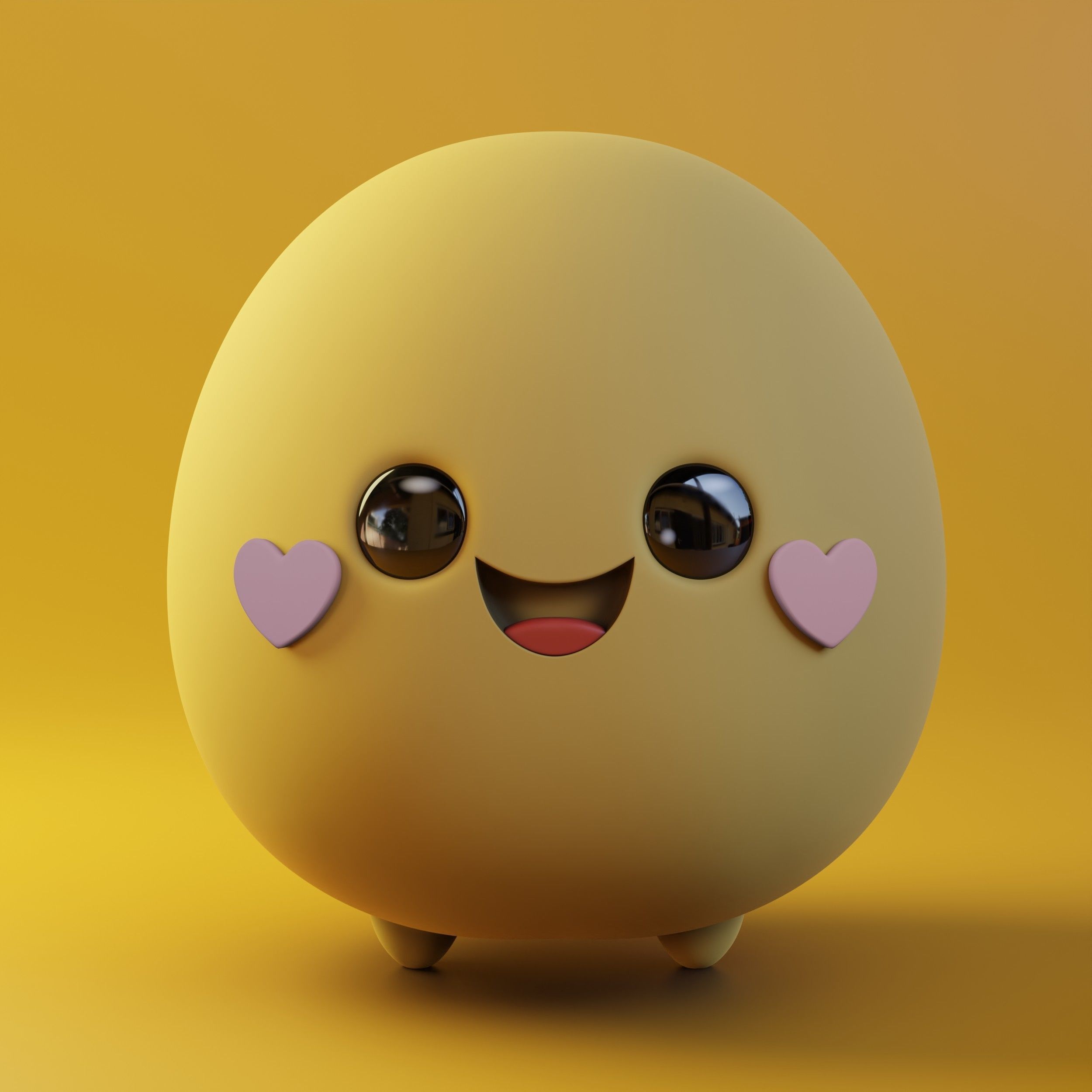 Cute 3D Emoji-Add Fun and Personality to Your Projects Low-poly 3D model_6