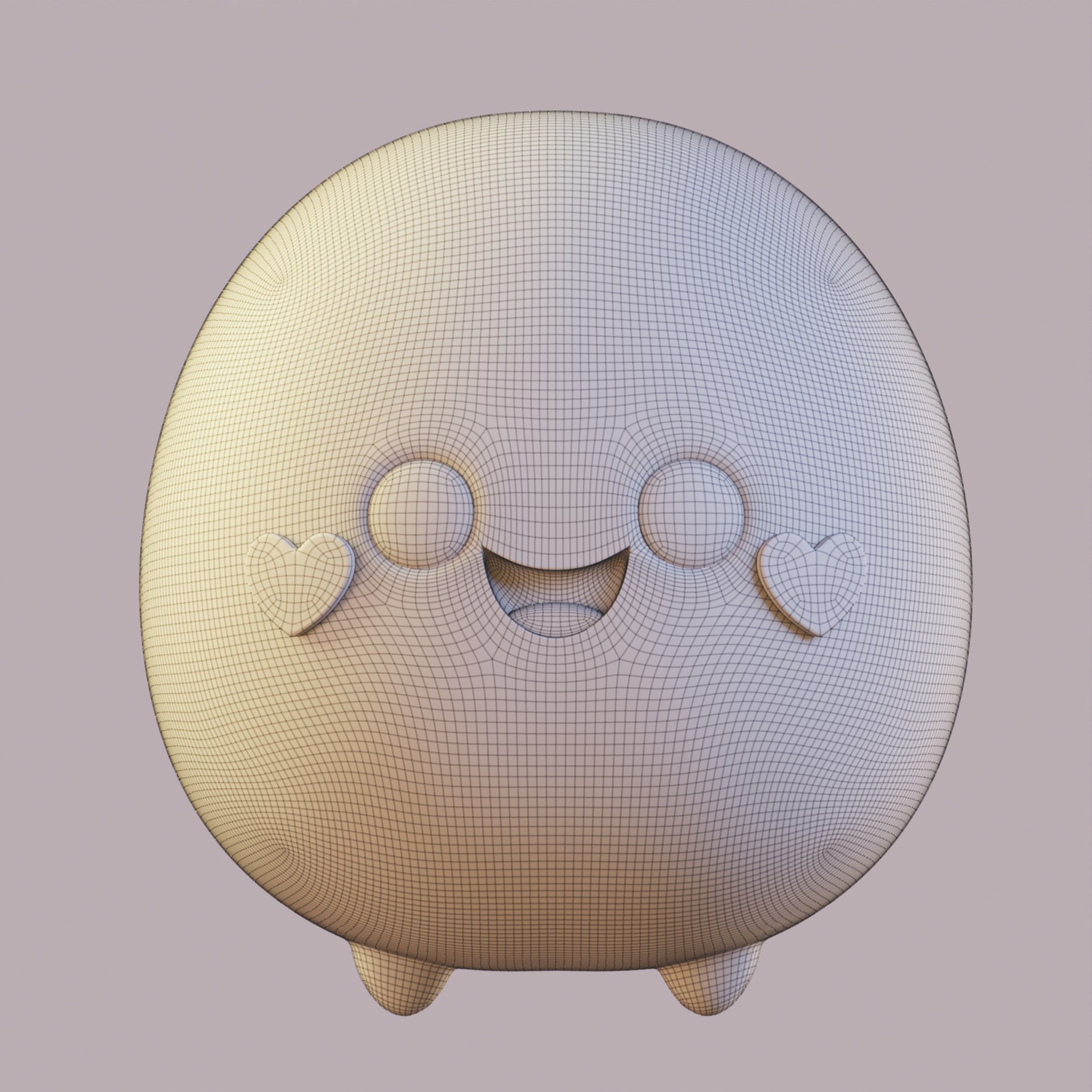 Cute 3D Emoji-Add Fun and Personality to Your Projects Low-poly 3D model_1