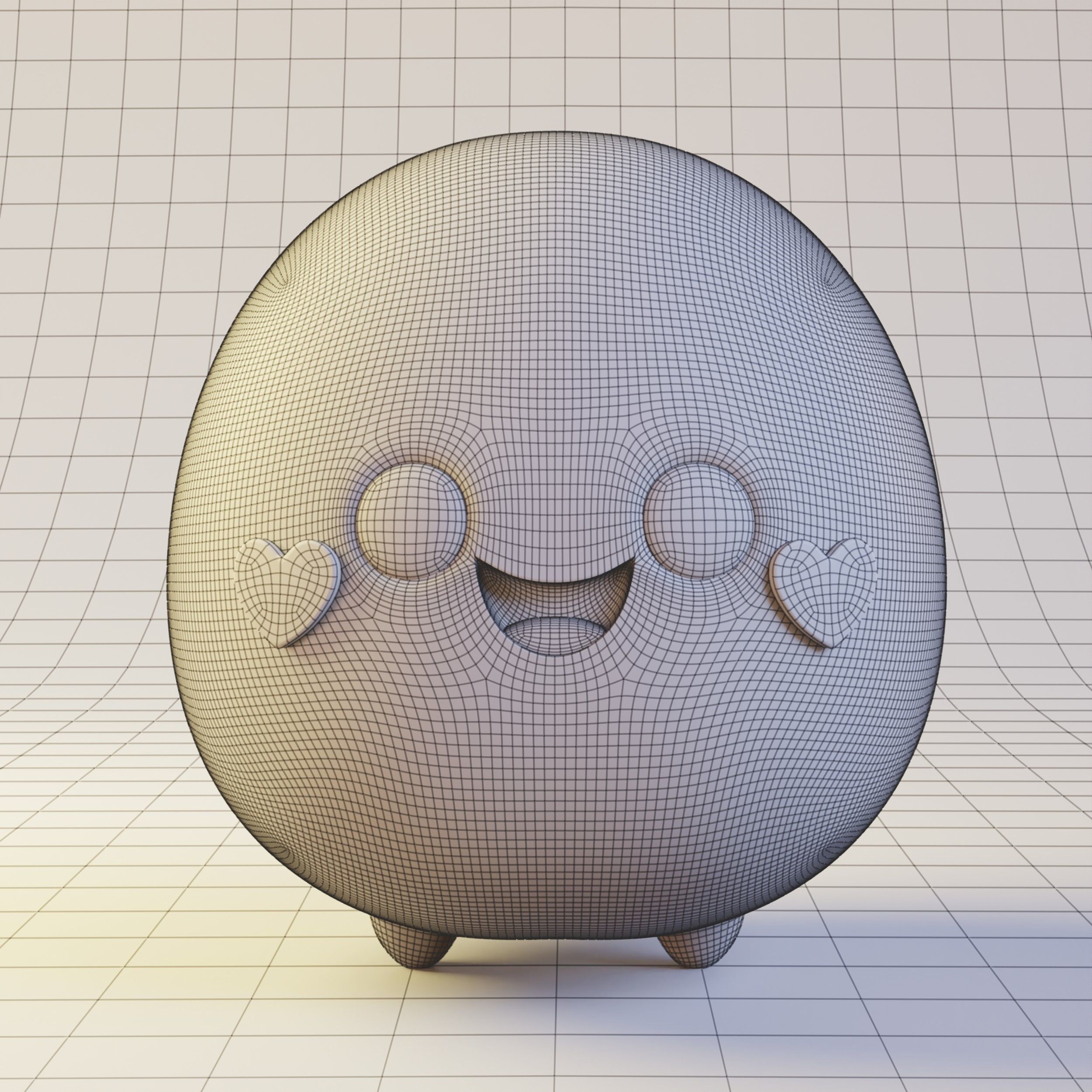 Cute 3D Emoji-Add Fun and Personality to Your Projects Low-poly 3D model_10