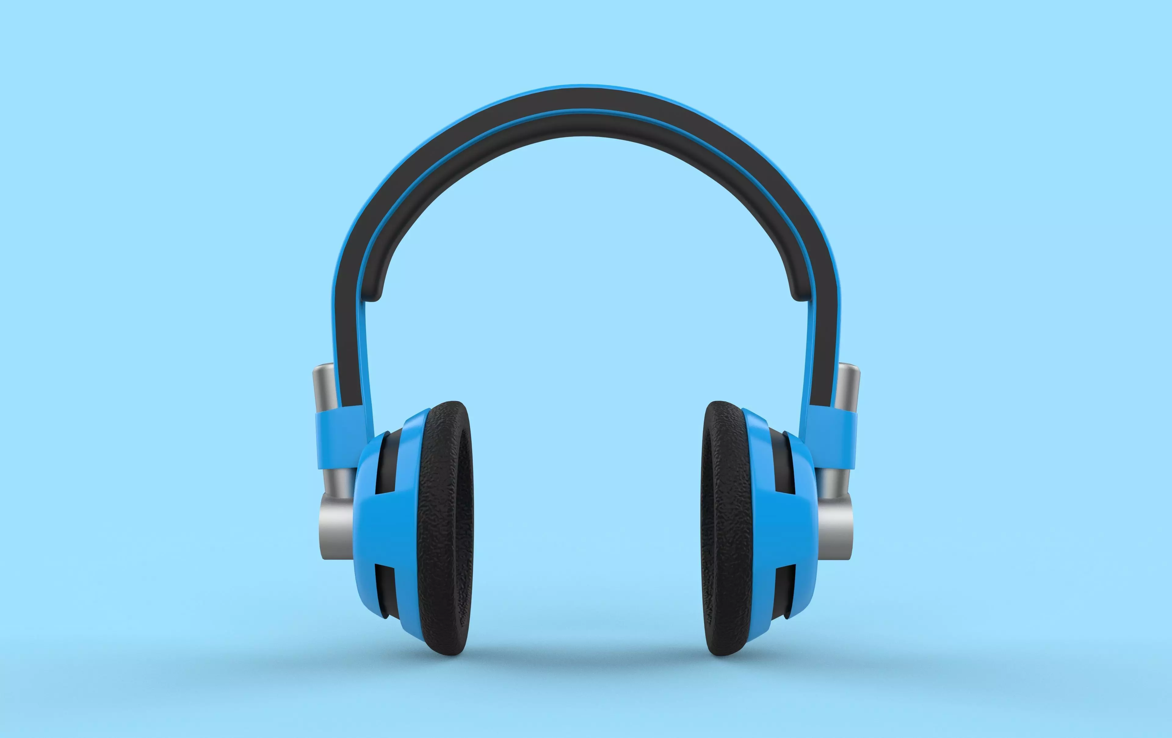 headphone headphones Low-poly 3D model