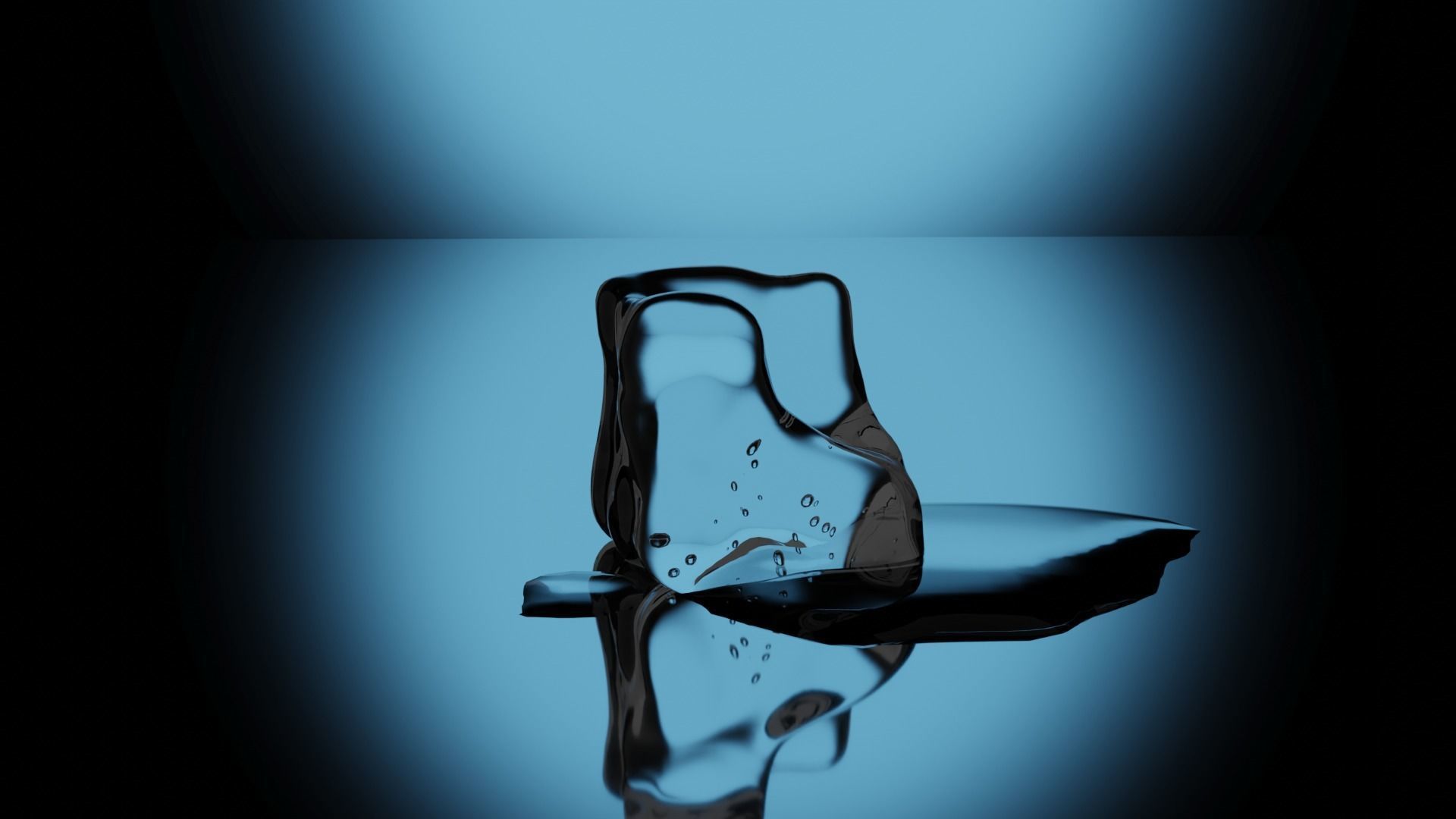 High Quality Ice cubes asset kit 3D model 3D model_2