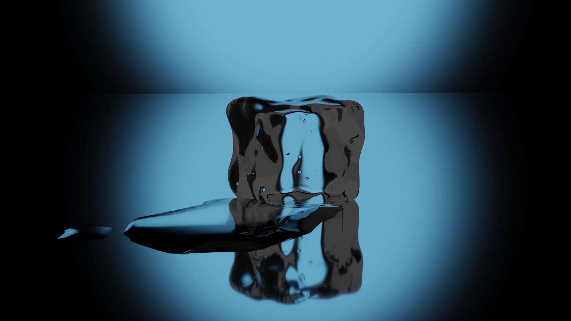 High Quality Ice cubes asset kit 3D model 3D model_1