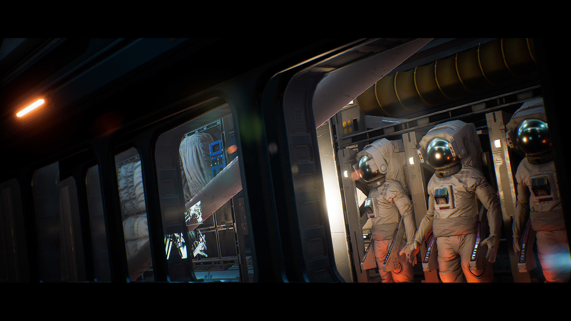 Orbital Space Station Kit - UE Low-poly 3D model_20