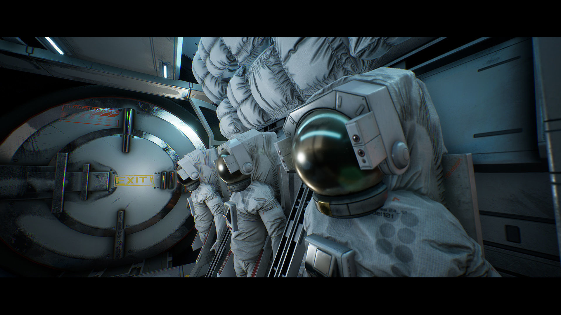 Orbital Space Station Kit - UE Low-poly 3D model_2