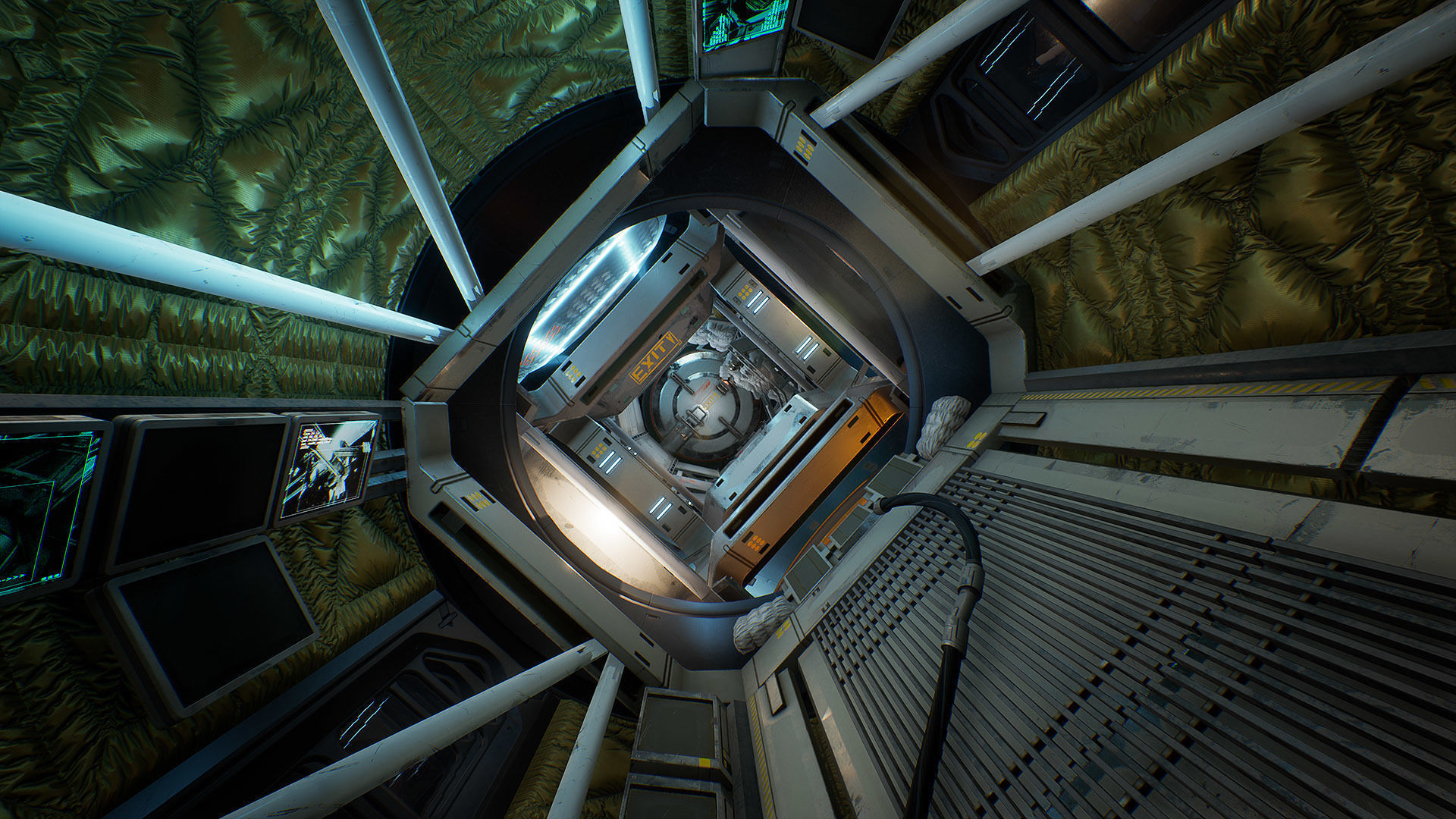 Orbital Space Station Kit - UE Low-poly 3D model_13