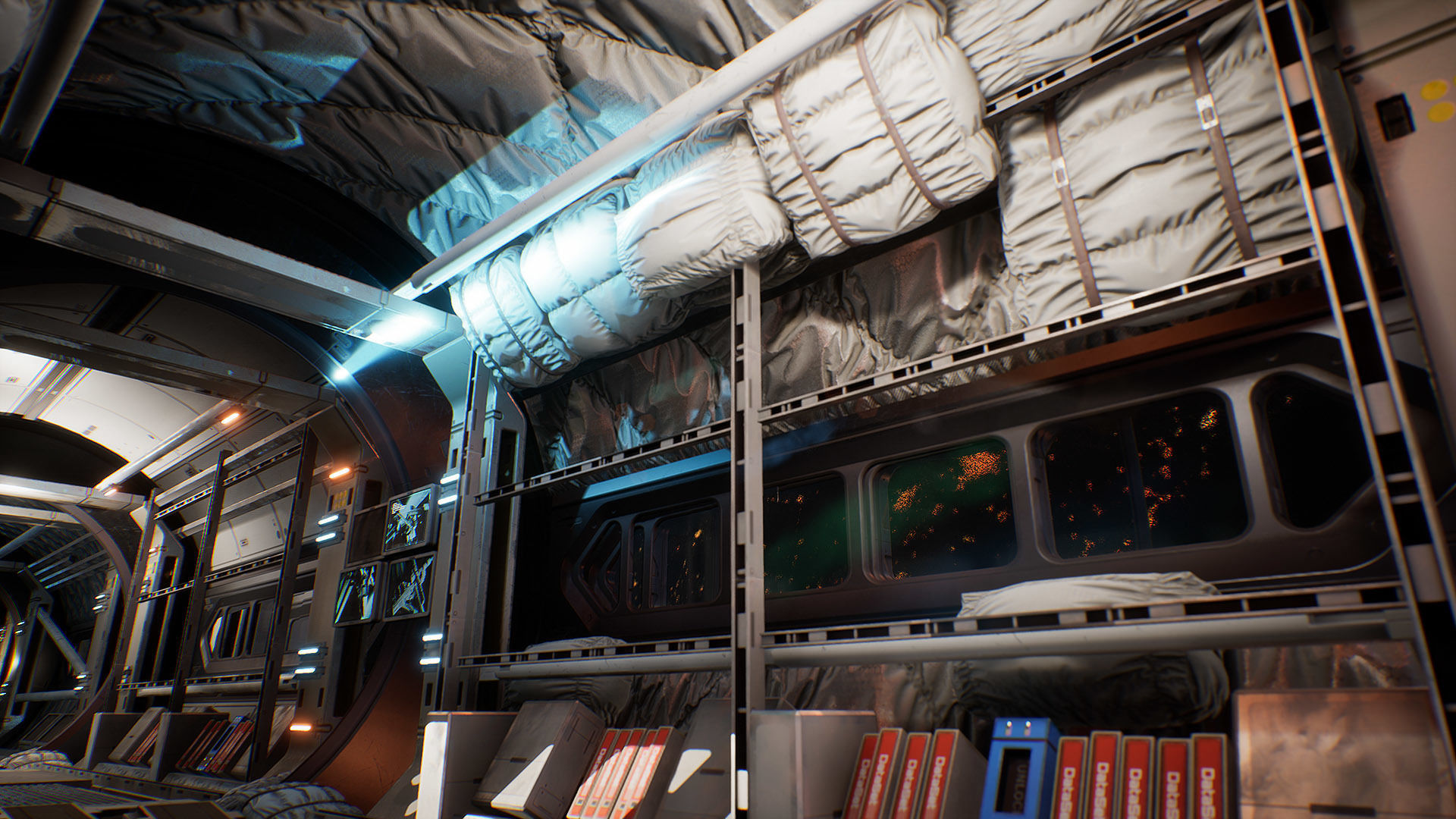 Orbital Space Station Kit - UE Low-poly 3D model_12