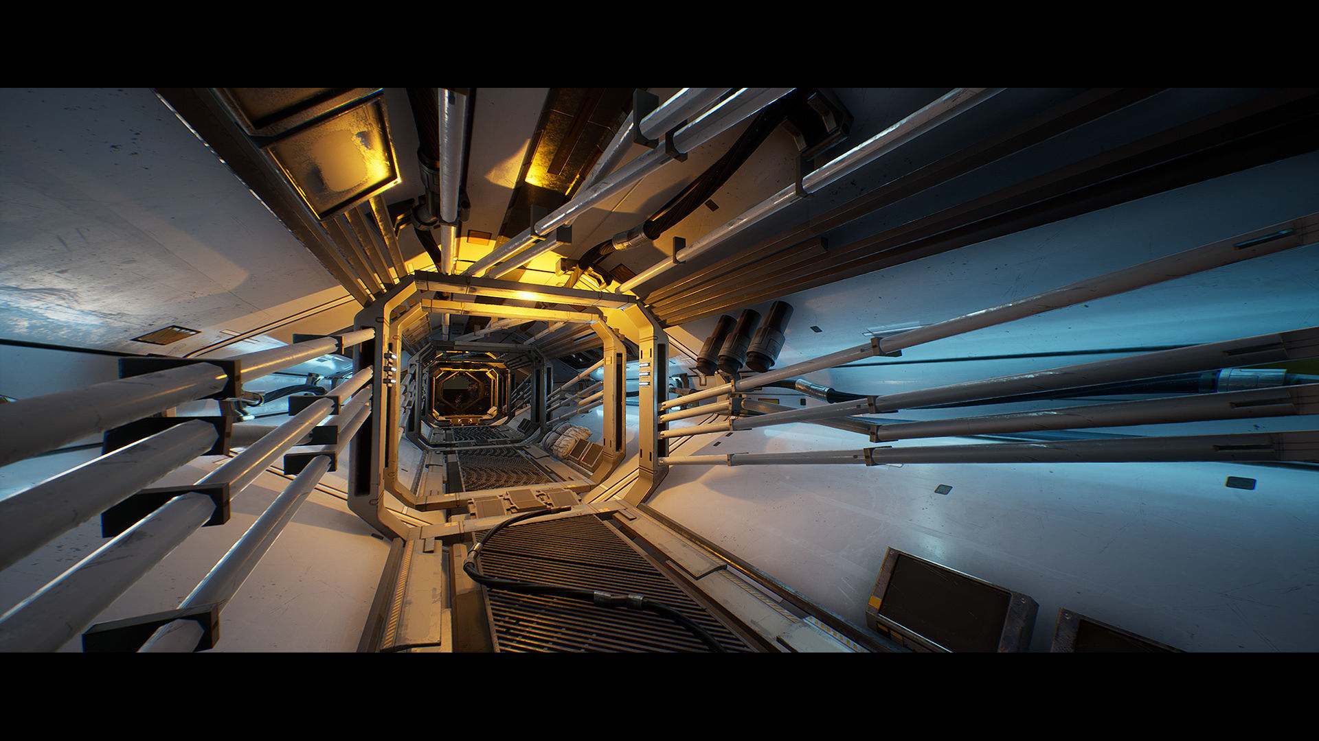 Orbital Space Station Kit - UE Low-poly 3D model_3