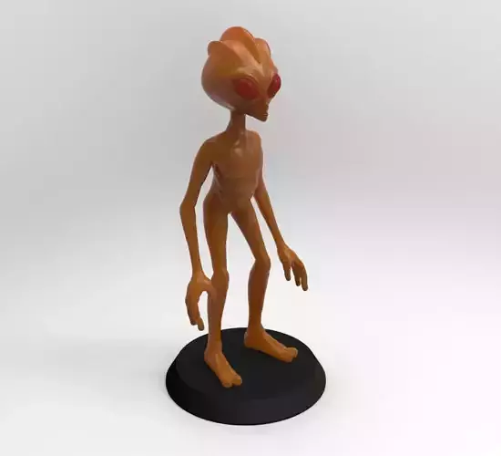 The Varginha Alien 3D print model