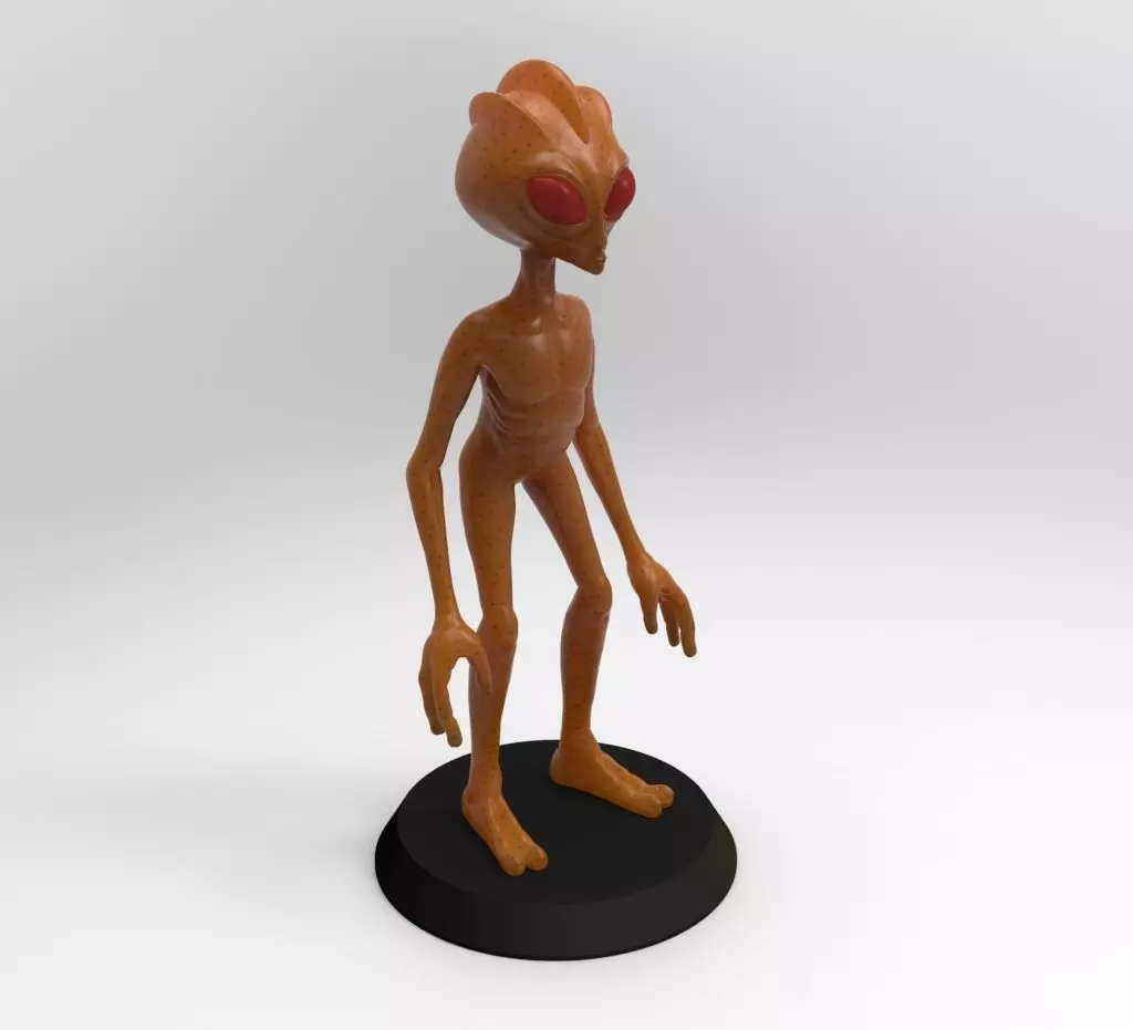 The Varginha Alien 3D print model_0