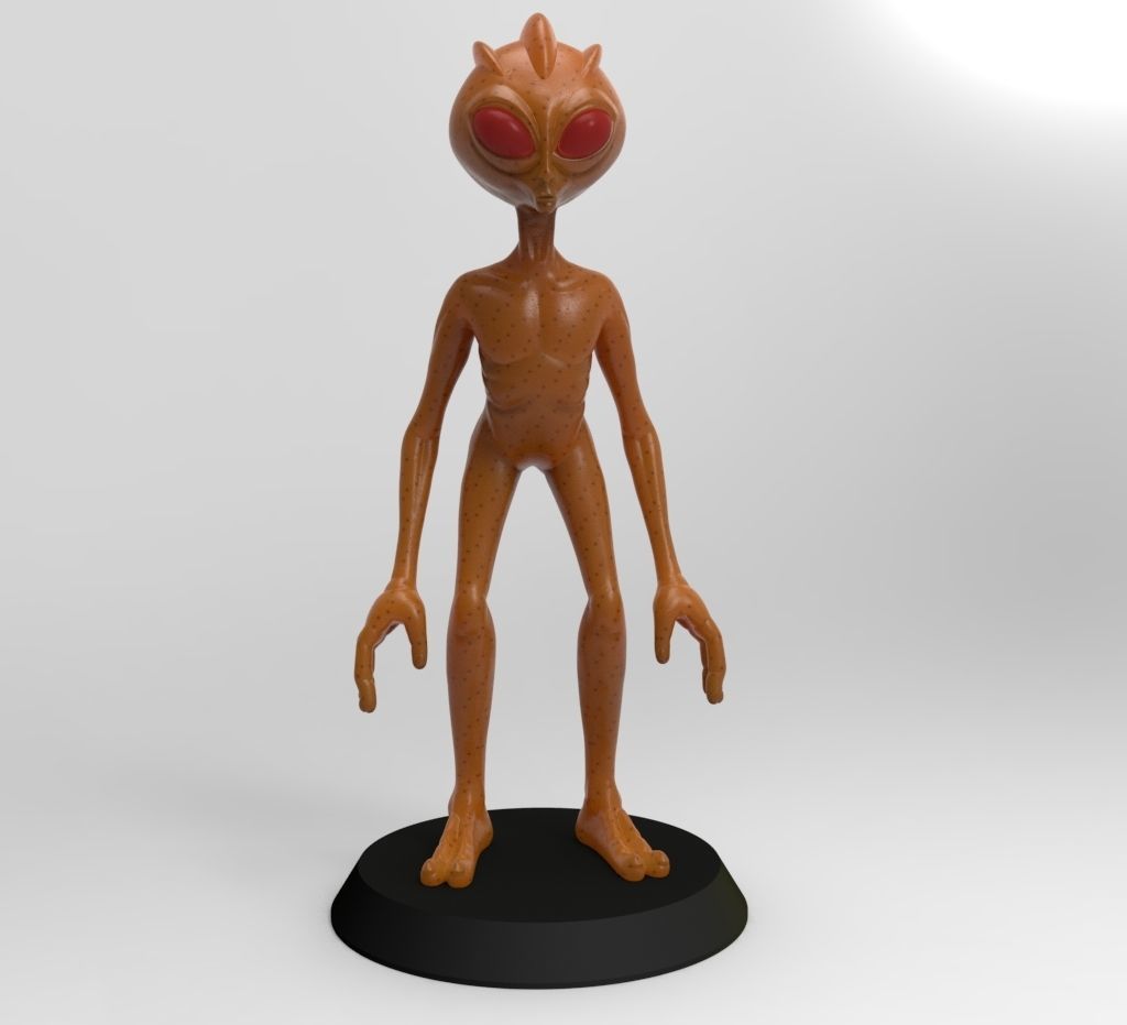 The Varginha Alien 3D print model_1