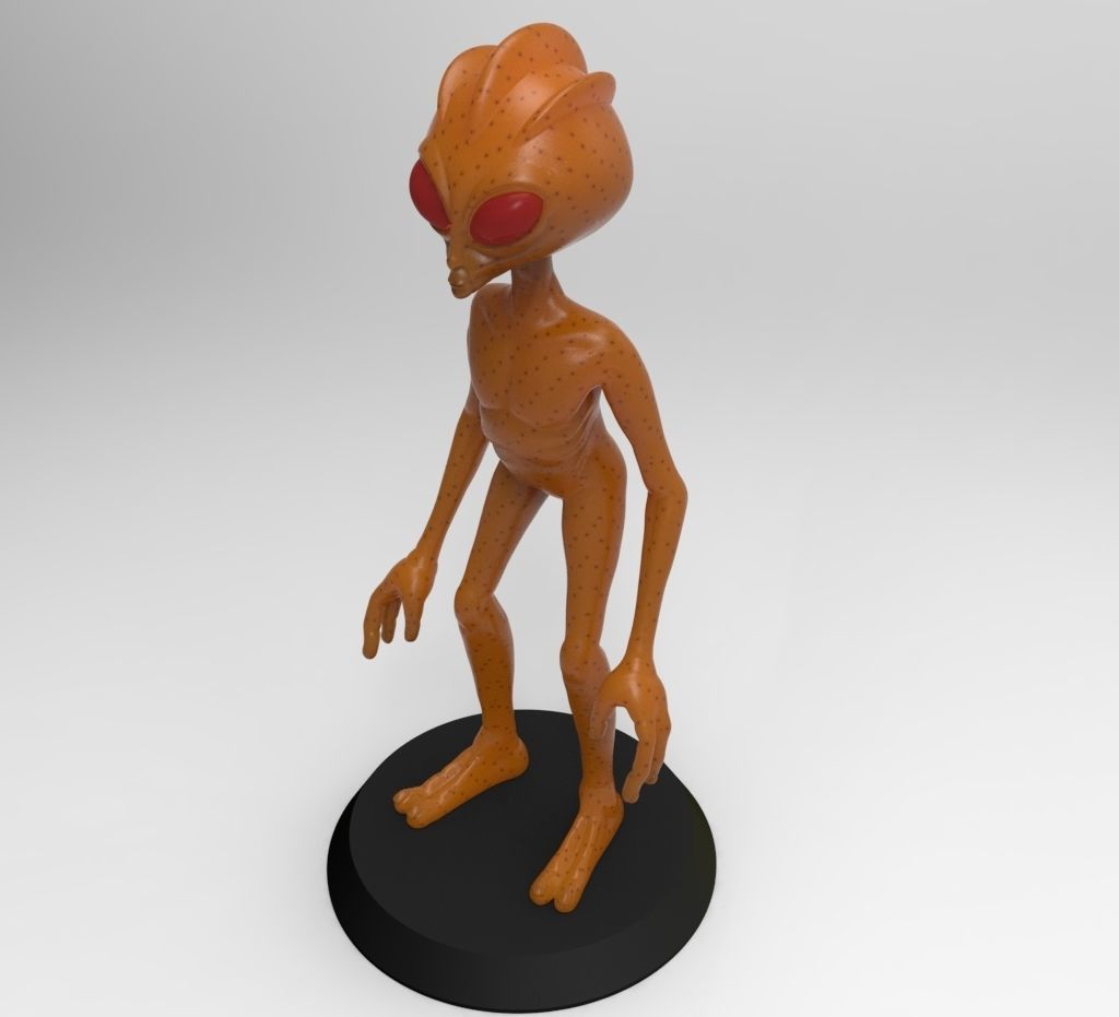 The Varginha Alien 3D print model_2