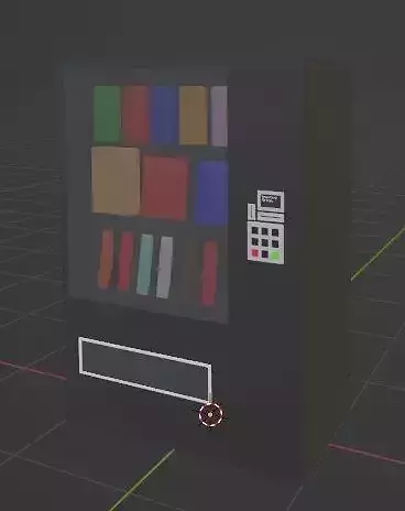 Simple Vending Machine 3D model