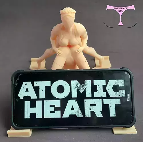 Atomic Heart Twins Phone Holder