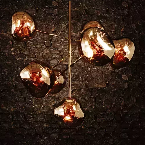 TOM DIXON MELT LED CHANDELIER  LARGE 3D model