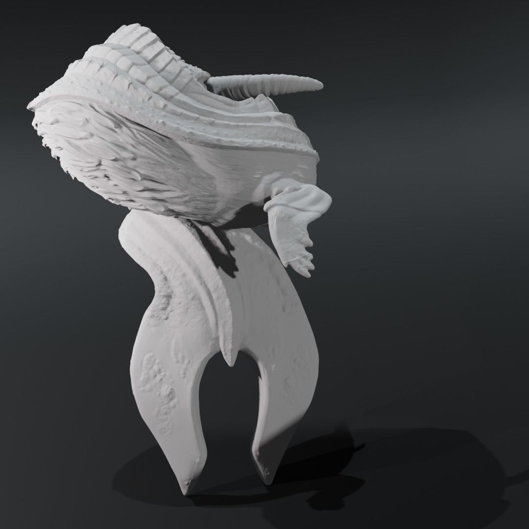 Ceadeus Monster Hunter Elder Dragon 3d print model 3D print model_2