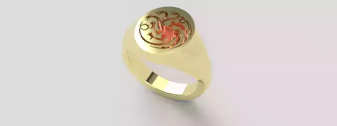 TARGARYEN game of thrones signet ring