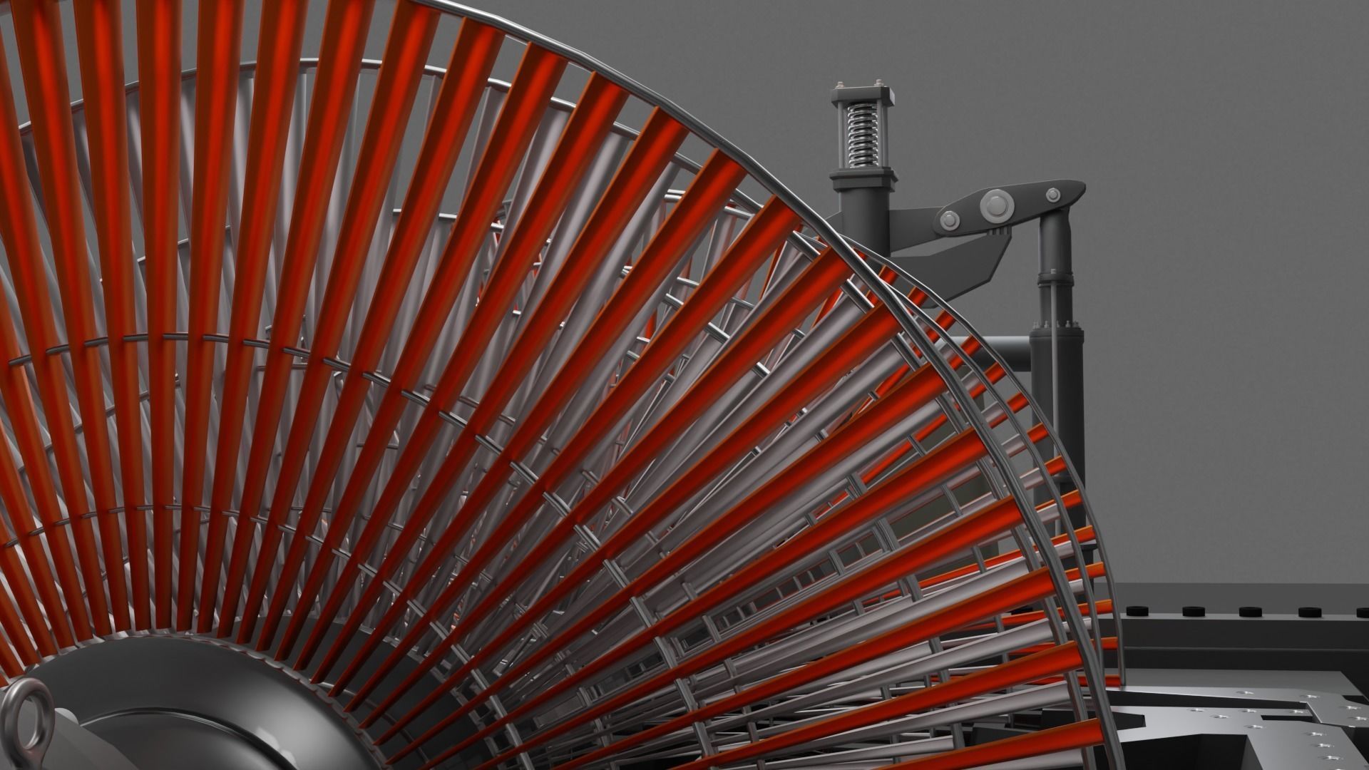 Steam Turbine Generator - Full Detailed 3D model_20