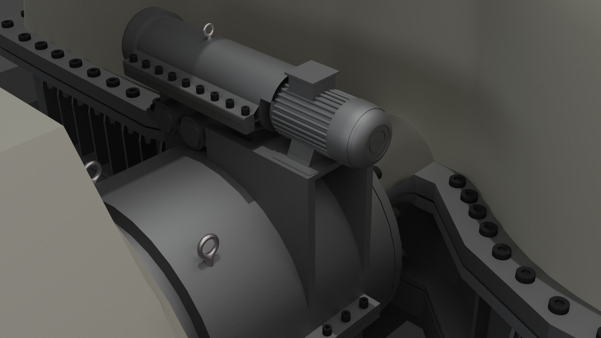 Steam Turbine Generator - Full Detailed 3D model_14