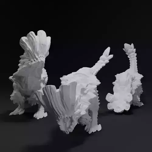 Barroth Monster Hunter Dinosaur 3d Print Model