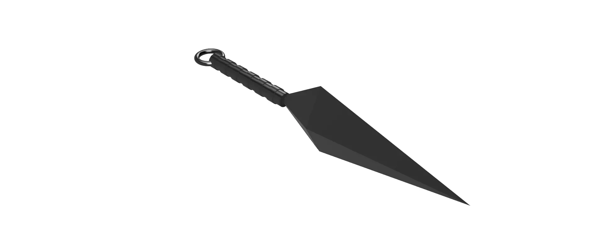 Kunai knife 3D print model_0