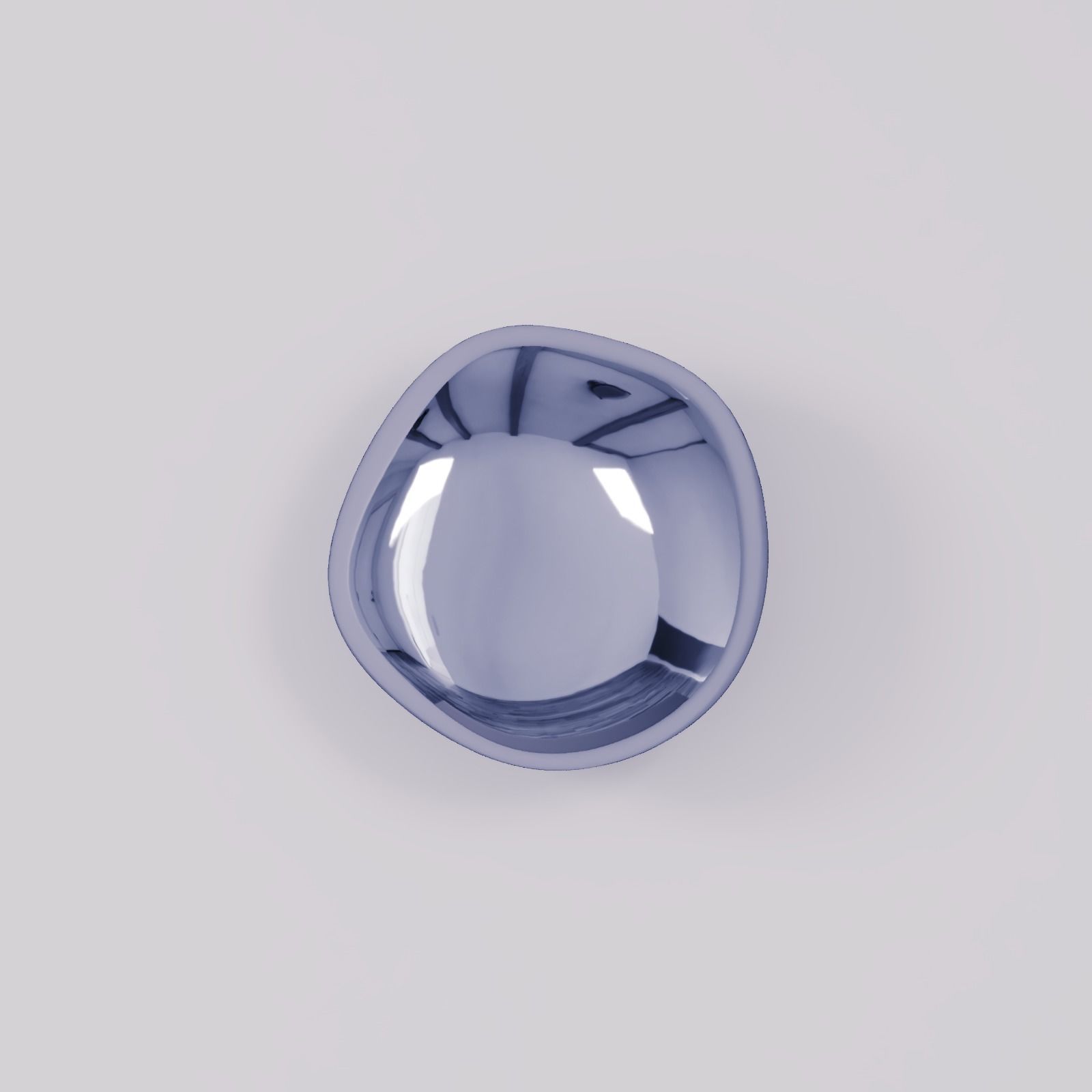 TOM DIXON MELT LED SURFACE LIGHT - Hight Poly and lowPoly Low-poly 3D model_18