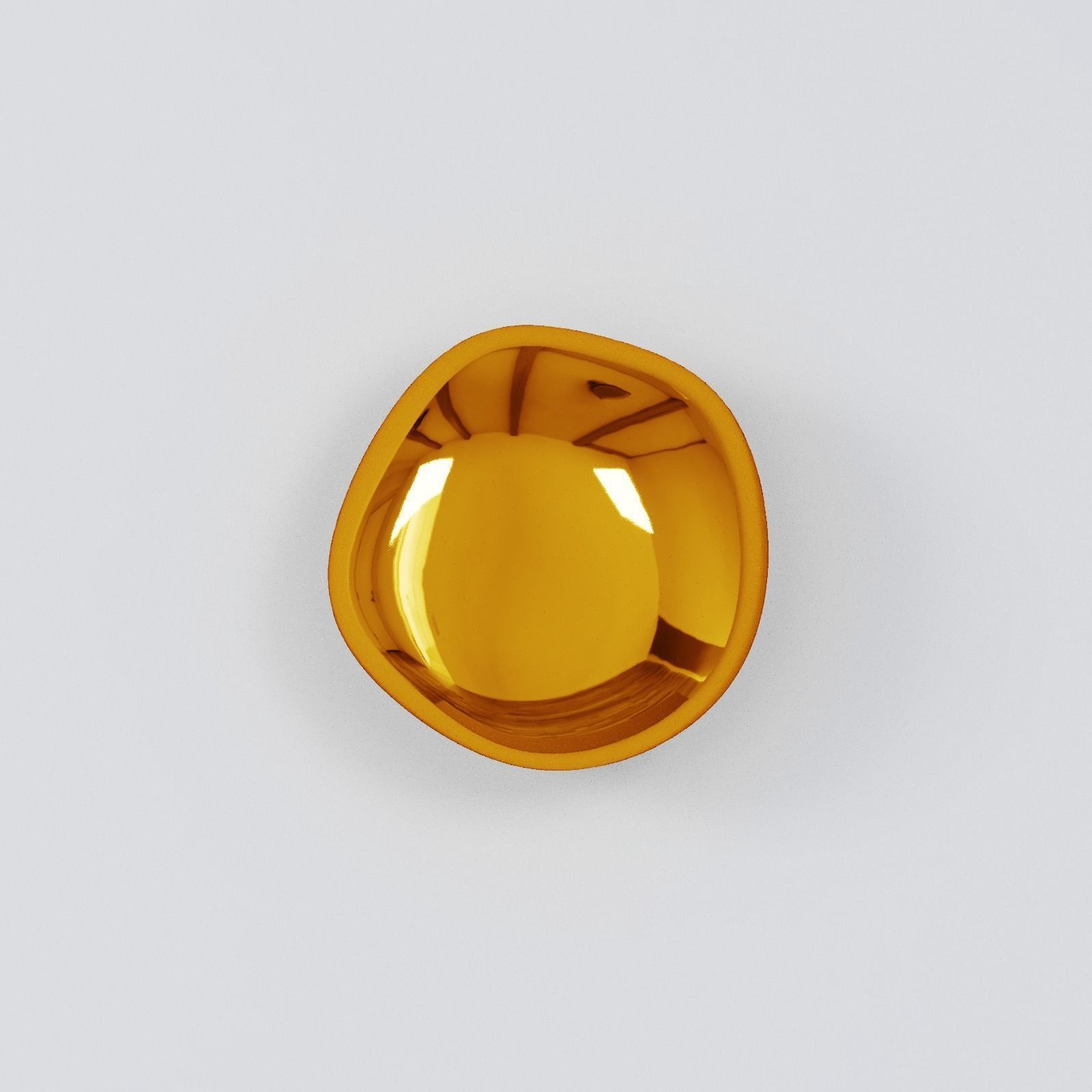 TOM DIXON MELT LED SURFACE LIGHT - Hight Poly and lowPoly Low-poly 3D model_15