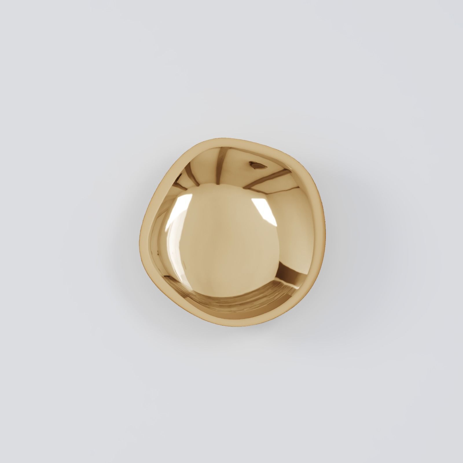 TOM DIXON MELT LED SURFACE LIGHT - Hight Poly and lowPoly Low-poly 3D model_17