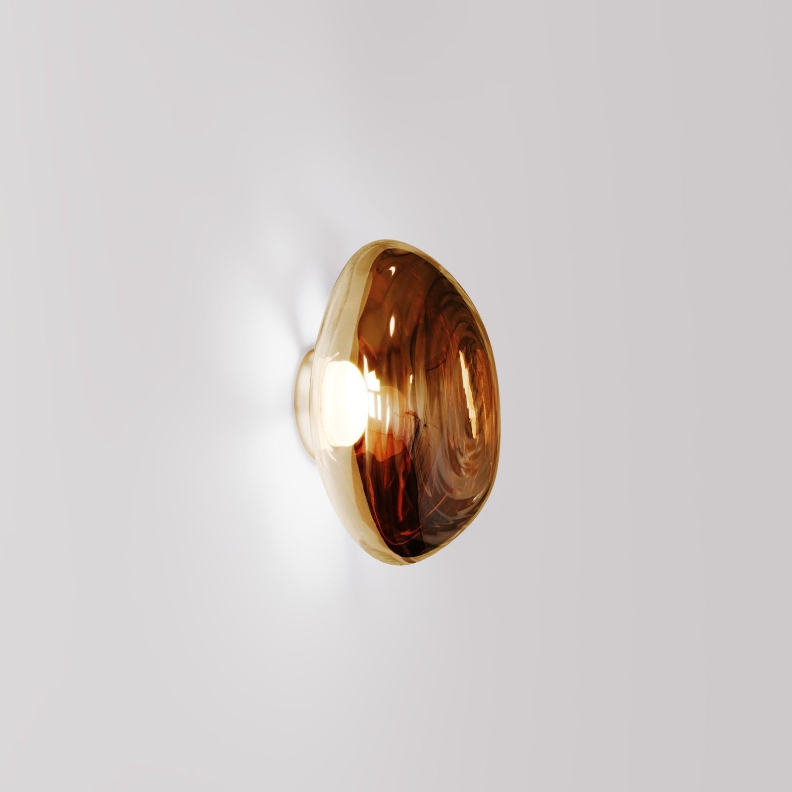 TOM DIXON MELT LED SURFACE LIGHT - Hight Poly and lowPoly Low-poly 3D model_3