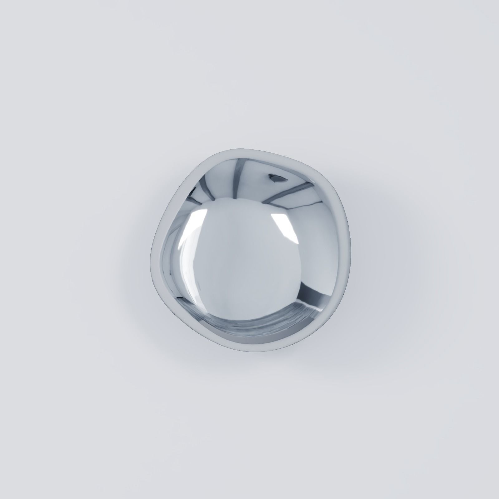 TOM DIXON MELT LED SURFACE LIGHT - Hight Poly and lowPoly Low-poly 3D model_16