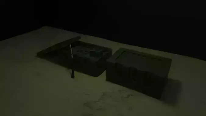 GunChest box with pen in it