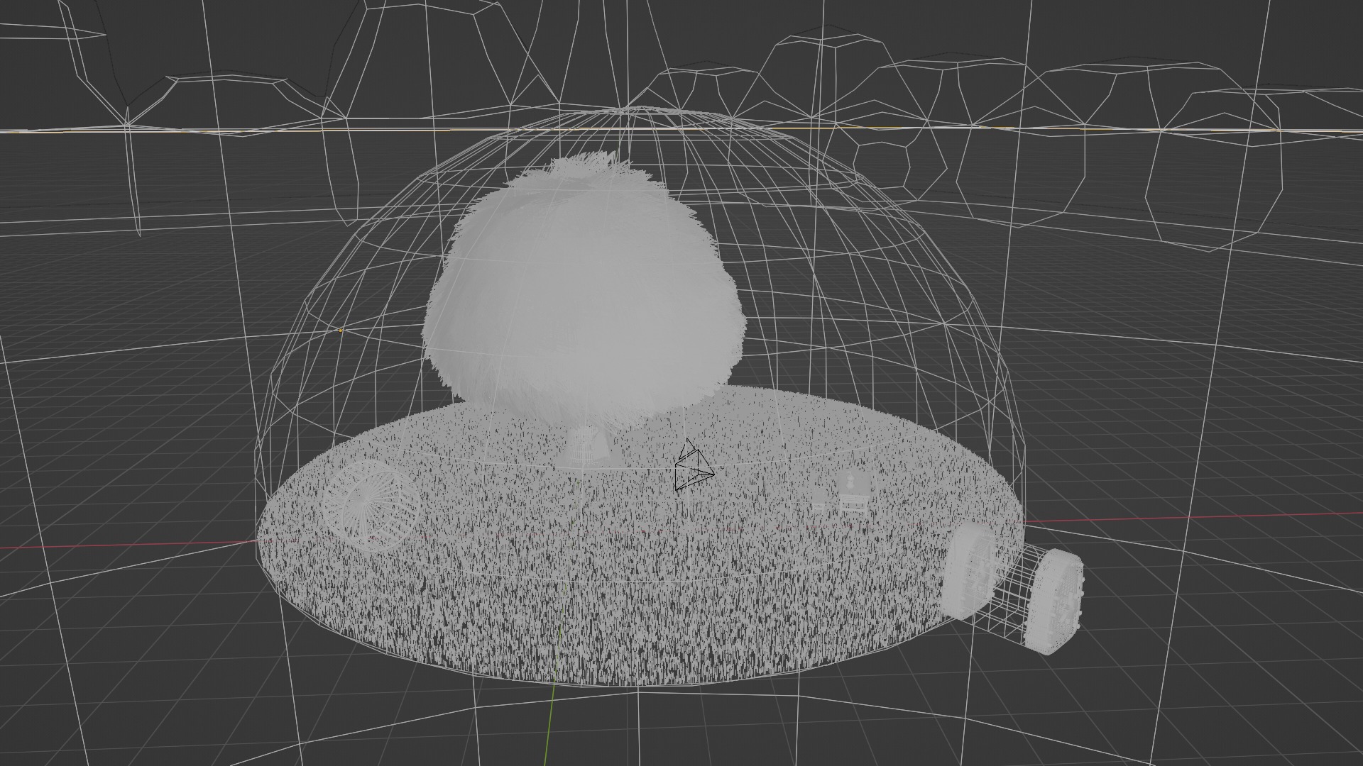 Sandy Cheeks Home treedome 3D model_1