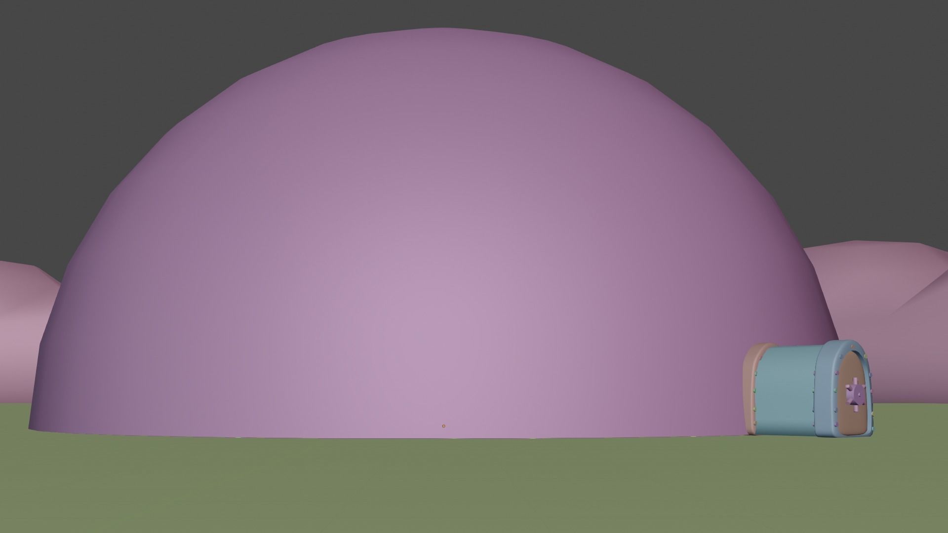 Sandy Cheeks Home treedome 3D model_4