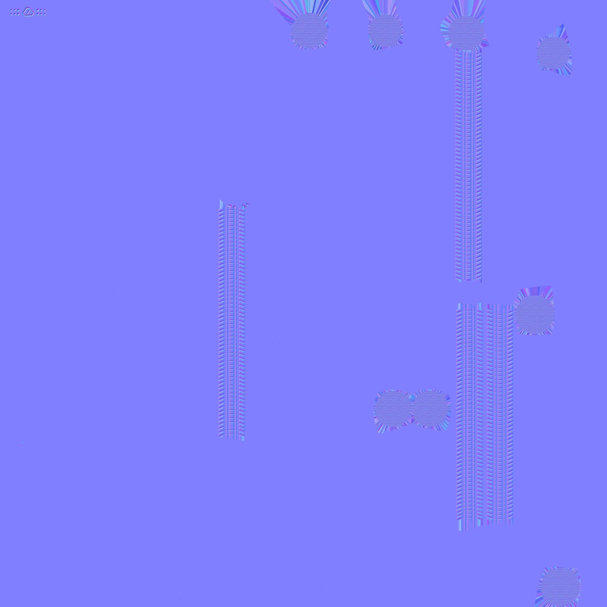 Cartoon Kart H03 Green - Vehicle Racing Design Low-poly 3D model_27